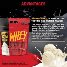 تصویر پروتئین وی موتانت (۴۵۴۰ گرم) Mutant Whey (4540g)