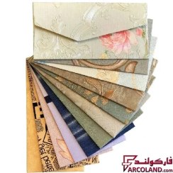 تصویر پاکت پول مدل کاغذ دیواری طرح برجسته کد 01 Embossed money envelope