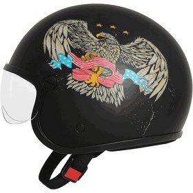 تصویر کلاه اسکیت عینک دار 