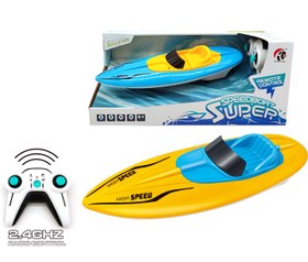 تصویر قایق کنترلی تندرو ضدآب speed boat قایق کنترلی تندرو ۴ کانال ضدآب کد 687/1