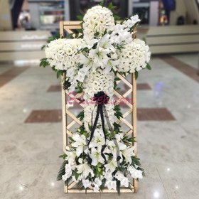 تصویر تاج گل صلیبی فاران 