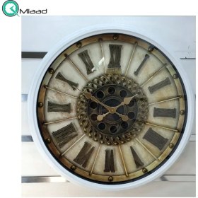 تصویر ساعت دیواری آویسا چرخ دنده متحرک کد405 clock Avisa 405