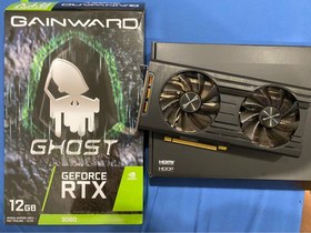 تصویر کارت گرافیک استوک GAINWARD RTX3060 12G GOST 