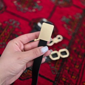 تصویر کمربند مربعی سگکدار 