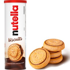 تصویر بیسکوییت نوتلا nutella biscuits 