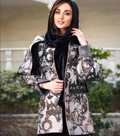 تصویر مانتو ژاکارد 