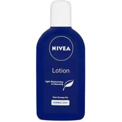 تصویر لوسیون مرطوب کننده بدن انگلیسی نیوآ Nivea Lightly Moisturising &amp; Cleansing مناسب انواع پوست 250 میل 