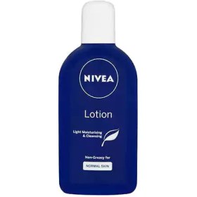 تصویر لوسیون مرطوب کننده بدن انگلیسی نیوآ Nivea Lightly Moisturising &amp; Cleansing مناسب انواع پوست 250 میل 