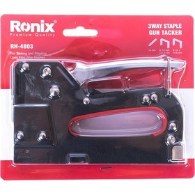 تصویر منگنه کوب دستی رونیکس ساخت تایوان-مشکی رونیکس مدل RH-4803 RONIX RH-4803 Industrial Stapler