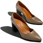 تصویر کفش پاشنه دار چرم ws۷۷۰۰۷ 