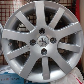 تصویر رینگ فابریک سایز ۱۵ نقره‌ای مدل هاکنهایم اروند ا Original wheel size 15" silver Hakenhim Arvand Original wheel size 15" silver Hakenhim Arvand