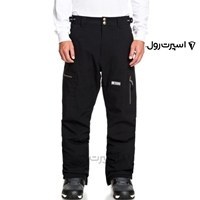 تصویر شلوار اسکی و اسنوبرد برند دی سی DC DIVISION ADYTP03003 SNOW PANT BLACK 