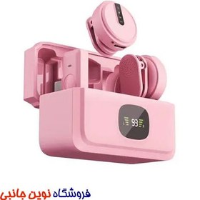 تصویر میکروفون دو کاربره گرین لاین مدل جی ال ام - وایرلس میک لایت Microphone GREEN LION Two Users Model GLM - WIRELESS MIC LITE