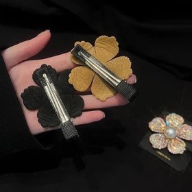 تصویر گیره مو انبری نگیندار کد ۲۸۲۰ 