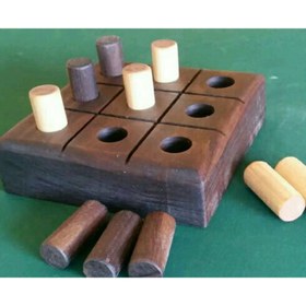 تصویر بازی دوز چوبی 