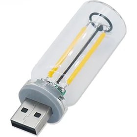 تصویر لامپ رتروی لمسی USB 