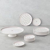 تصویر سرویس کیک خوری 6 نفره 18 پارچه انگلیش هوم مدل Retro 