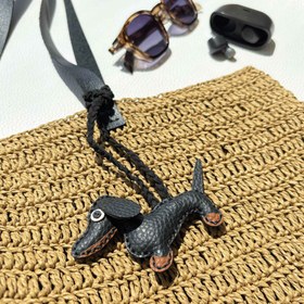 تصویر بگ چارم سگ (آویز چرمی سگ) 