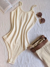 تصویر بادی زنانه بندی رنگی 