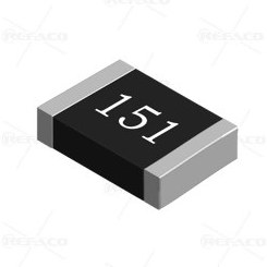 تصویر مقاومت اس ام دی ITEX SMD Resistor 0805 , 150Ohm 5% 1/8W 0805W8J0151IT5 