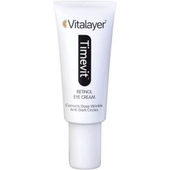 تصویر ویتالایر کرم دور چشم ضد چروک VITALAYER TIMEVIT EYE CREAM