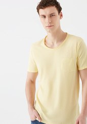 تصویر تیشرت آستین کوتاه مردانه ماوی مدل 31383-062772 