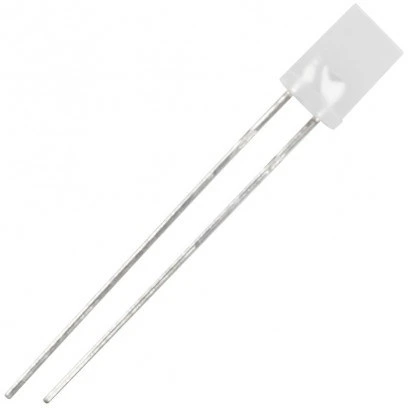 خرید و قیمت LED تخت مات لبه دار سبز بدنه سفید 5x2 | ترب