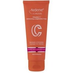 تصویر کرم روز مرطوب کننده و روشن کننده تیوپی حاوی ویتامین C سی فکتور آردن Ardene C Factor Vitamin C Moisturizing And Brightening Cream