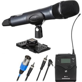 تصویر میکروفون بی سیم دستی سنهایزر Sennheiser EW 135P G ا Sennheiser EW 135P G3 Wireless microphone System Sennheiser EW 135P G3 Wireless microphone System
