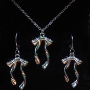 تصویر نیم ست استیل پاپیون 