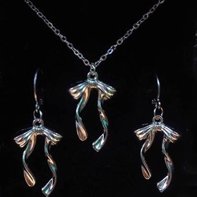 تصویر نیم ست استیل پاپیون 