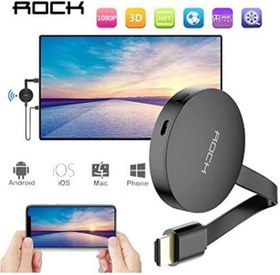 تصویر دانگل اچ دی ام آی راک Rock WiFi Display Dongle RCB0683 