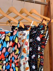 تصویر پیراهن نخی فانتزی 