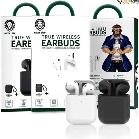 تصویر هدفون بلوتوثی گرین لاین مدل  Earbuds 3 G1 Green Lion True Wireless Earbuds 3 G1