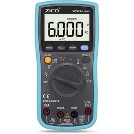 تصویر مولتی متر دیجیتالی اتو رنج زیکو Zico VC97A plus Digital True RMS Multimeter 