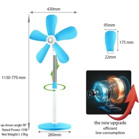 تصویر پنکه ایستاده مدل QT-855 