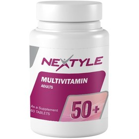 تصویر قرص مولتی ویتامین بزرگسالان 60 عددی نكستایل Nextyle Multi Vitamin Plus 50 Tabs