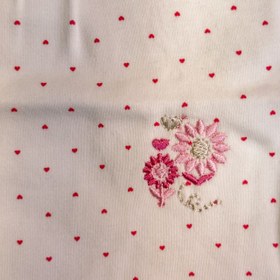 تصویر رکابی نیلی طرح قلب 