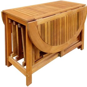تصویر میز و صندلی تاشو اتویی_ کد ۱۱۱ 