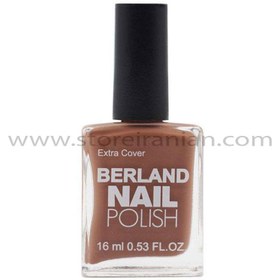 تصویر لاک ناخن براق برلند شماره 613 ا Berland Extra Cover Nail Polish 613 Berland Extra Cover Nail Polish 613