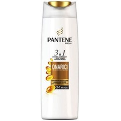 تصویر شامپو پنتن مخصوص برای مو های خشک و آسیب دیده (3 کاره ) حجم 350میلی Pantene shampoo for dry and damaged hair (3 functions), volume 350 ml