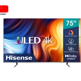 تصویر تلویزیون هوشمند 75 اینچ هایسنس مدل HISENSE U7HQ 75 TV 