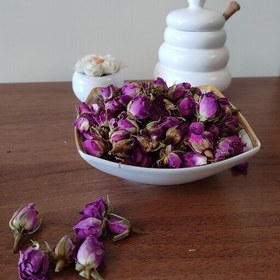 تصویر غنچه گل محمدی 100 گرمی شیراز اعلا ومعطر 