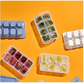 تصویر قالب يخ كف سيليكونی 