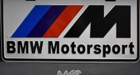 تصویر پلاک تزیینی BMW M 