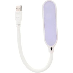 تصویر چراغ لامپ USB مدل 6150 با نور مهتابی MoonLight USB LED