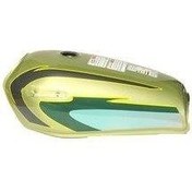 تصویر باک موتور سیکلت تیزرویی با رنگ سبز زیتونی رهرو باقاب بغل 