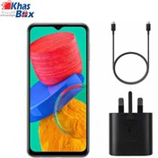 تصویر شارژر سامسونگ M33 کیفیت اورجینال - آداپتور به همراه کابل / Samsung Galaxy M33 Charger - EP TA800 - Original