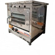 تصویر تنور گازی شعله اسا گرگان مدل استیل 