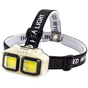 تصویر چراغ پیشانی اسمال سان مدل HX-816S سنسوردار COB 